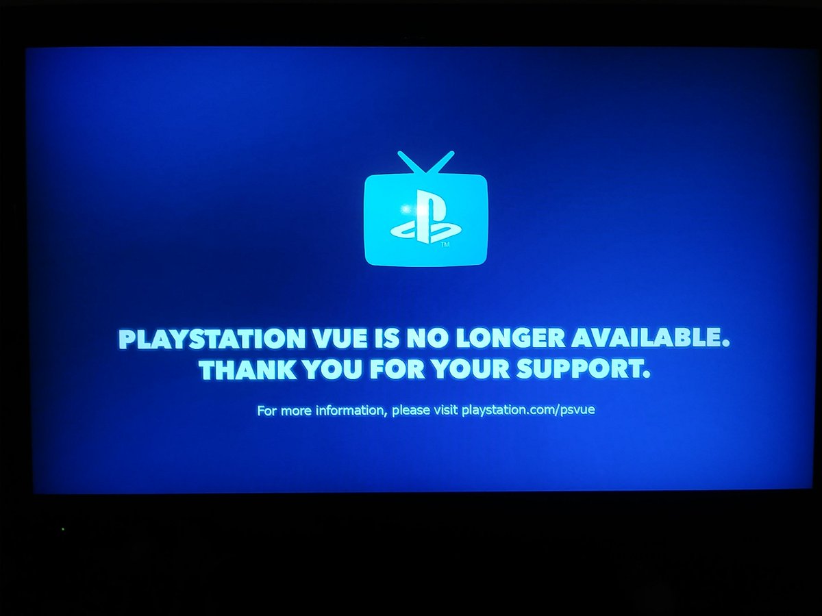 SirSplintfast's tweet image. Goodbye DVR library of shows I always meant to watch but never found the time.

RIP #PSVue