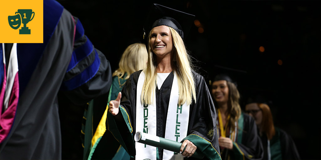 For the 6th straight year, Baylor student-athletes lead the Big 12 in Graduation Success Rate: bit.ly/2U8SaYy

🐻🎓🏆🏆🏆🏆🏆🏆
