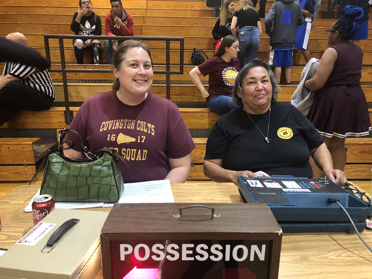 Covington_Colts's tweet image. Thanks to these wonderful ladies for taking care of the clock and the books at our basketball games! You ladies ROCK!! #extradutywhat?? #itsinthebooks #keepingtime #wearecolts #msbristol #mrsolga