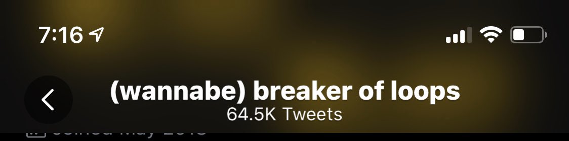 I have tweeted 64.5 thousand damn times.