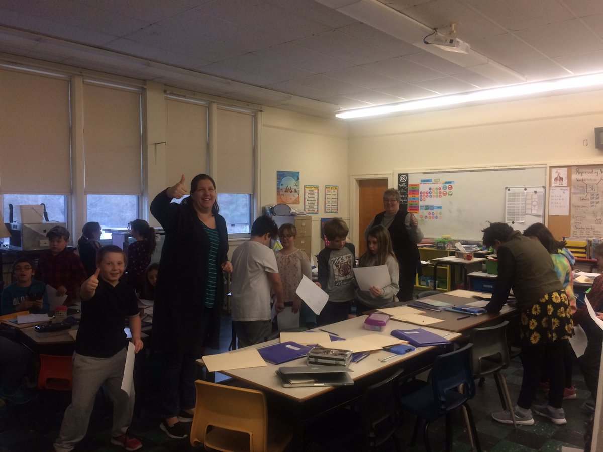 Flexible groups and co-teaching of this writing unit. "We love this! We are learning from each other's strengths to support all!" @SSRCE_NS