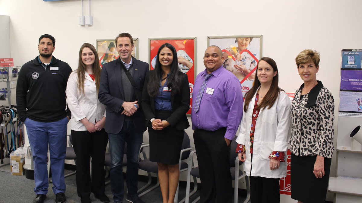 Pleased to have hosted <a href="/RepMarkWalker/">Mark Walker</a> to discuss how our <a href="/CVSHealth/">CVS Health</a> team is committed to fighting the opioid epidemic and respond to the communities we serve! #drugtakeback