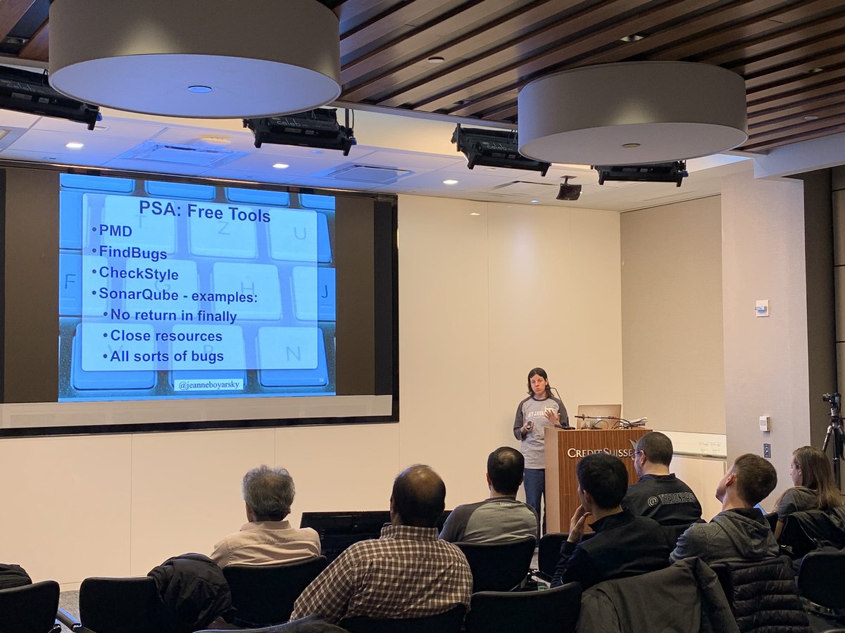 sai_donthi's tweet image. Two amazing talks today by @nyjavasig own #JavaChampions @jeanneboyarsky and @CGuntur thanks to @frankgreco