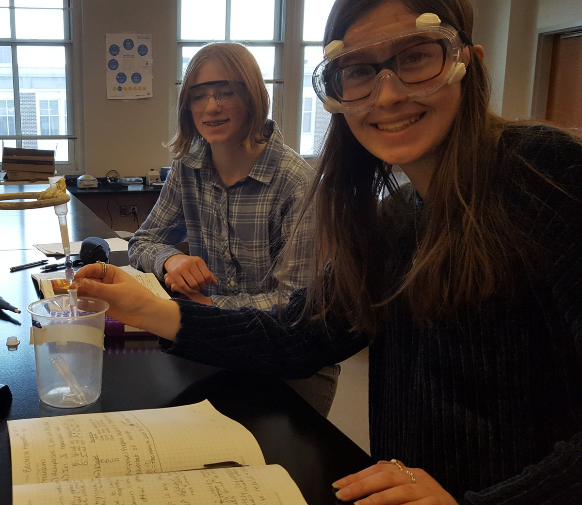 Wierzbowski_Bio's tweet photo. Biotech students successfully isolated the rfp from bacterial cells today. Just look at the glow! @harvlsoutreach @MassBioEd #bioteched
#ABEMA #MassBioEd https://t.co/Naa46X6zWy