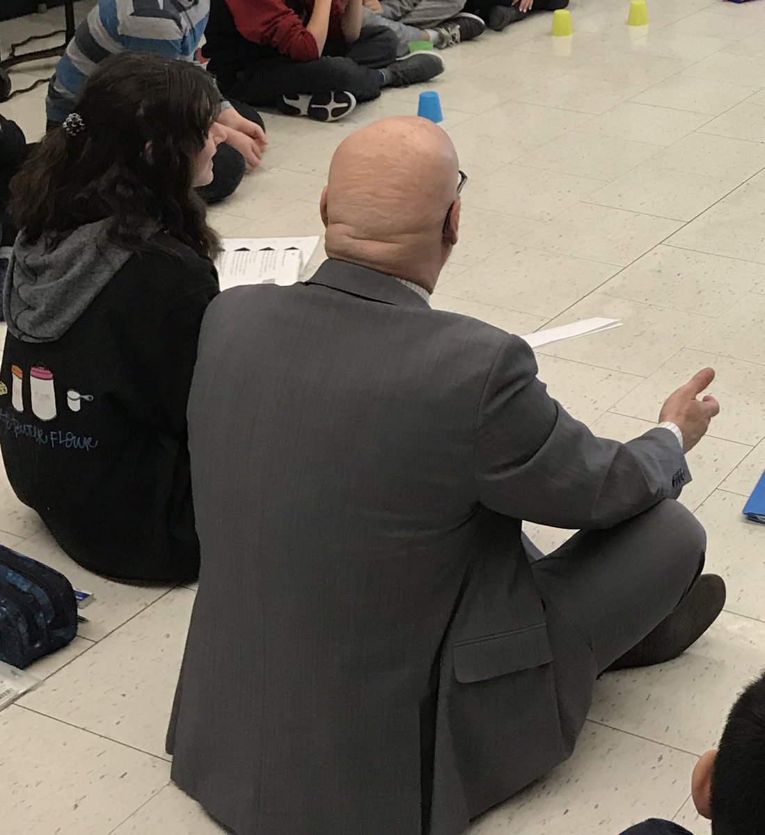 HST_YCDSB's tweet photo. A special thank you to @abfalconi @ElizabethCrowe_ and @TAcunto  for joining us today.  Our students greatly appreciated the time you spent with us this afternoon engaging in their learning and sharing our vision for @HST_YCDSB https://t.co/lORho7vnBV