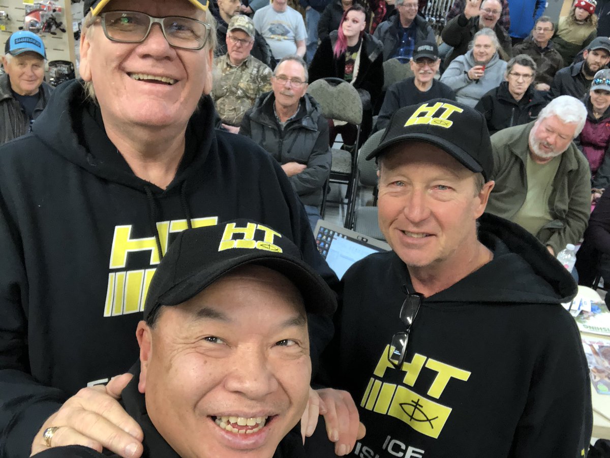 FishHardDave's tweet photo. Great crowd tonight at @naturalsports_fishing for this 2020 HT Ice Tour stop! Snacks, coffee, door prizes and 3 great seminars! A great time is being had by all! #HTIceTour #IceFishngFun #Navonics https://t.co/s14jbw6bYA