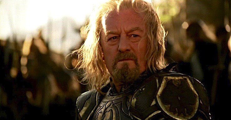 Tûrac, known to us as Théoden, Lord of the Rohirrim