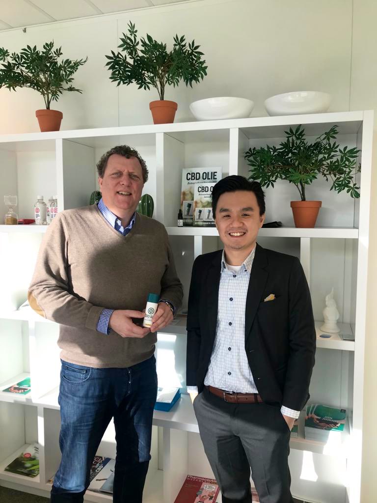 A visit to #Netherlands compounding Phama lab. 

#sayriscapital #Sustainable #hemp #MedicalCannabis