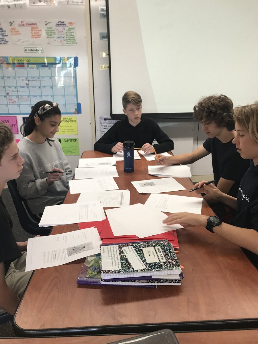 TCPS_Middle's tweet photo. #8thgrade students translated Issa’s #Japanese #haiku #poem with our guest speaker, Susan Minnicks from the @SanDiegoAreaWP. What an incredible, #metacognitive and #collaborative experience! 📝⭐️📝@CATranslation #poetryinsideout @TCPS1 @writingproject #poetry https://t.co/UzPb1c8kZV