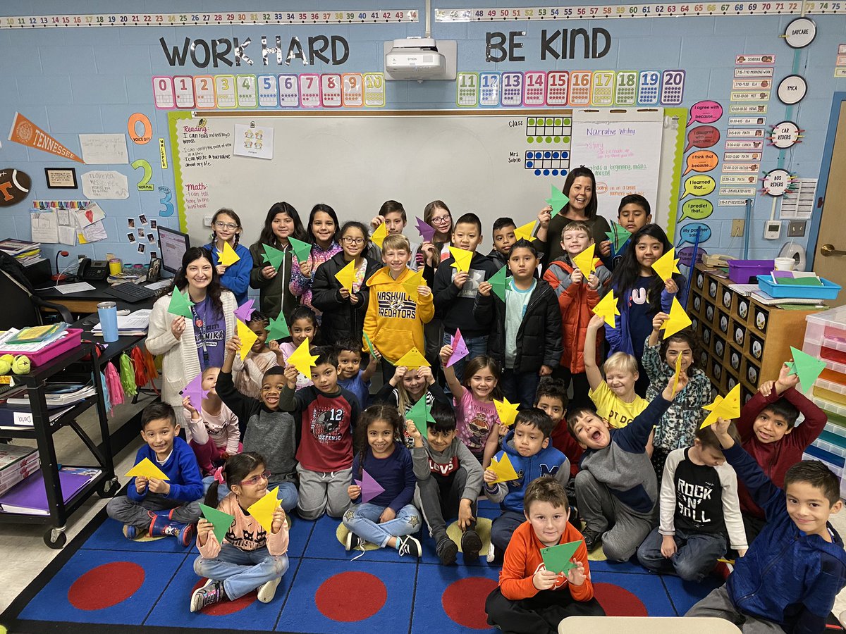 We love getting to spend time with our house buddies! So proud of these students for persisting through this origami challenge!