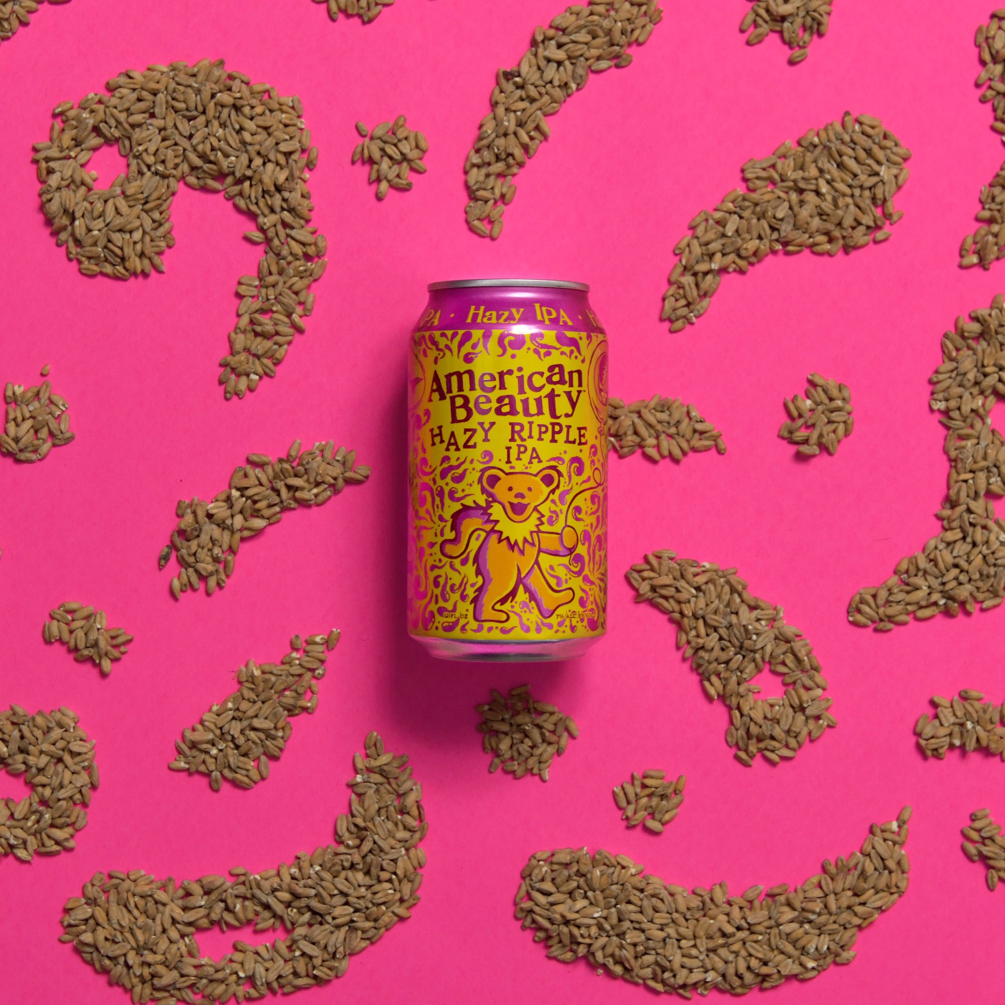 Dogfish Head Brewery On Twitter Inspired By The Gratefuldead S American Beauty Album American Beauty Hazy Ripple Ipa Is An Unfiltered India Pale Ale Brewed W Spelt An Ancient Heirloom Grain That