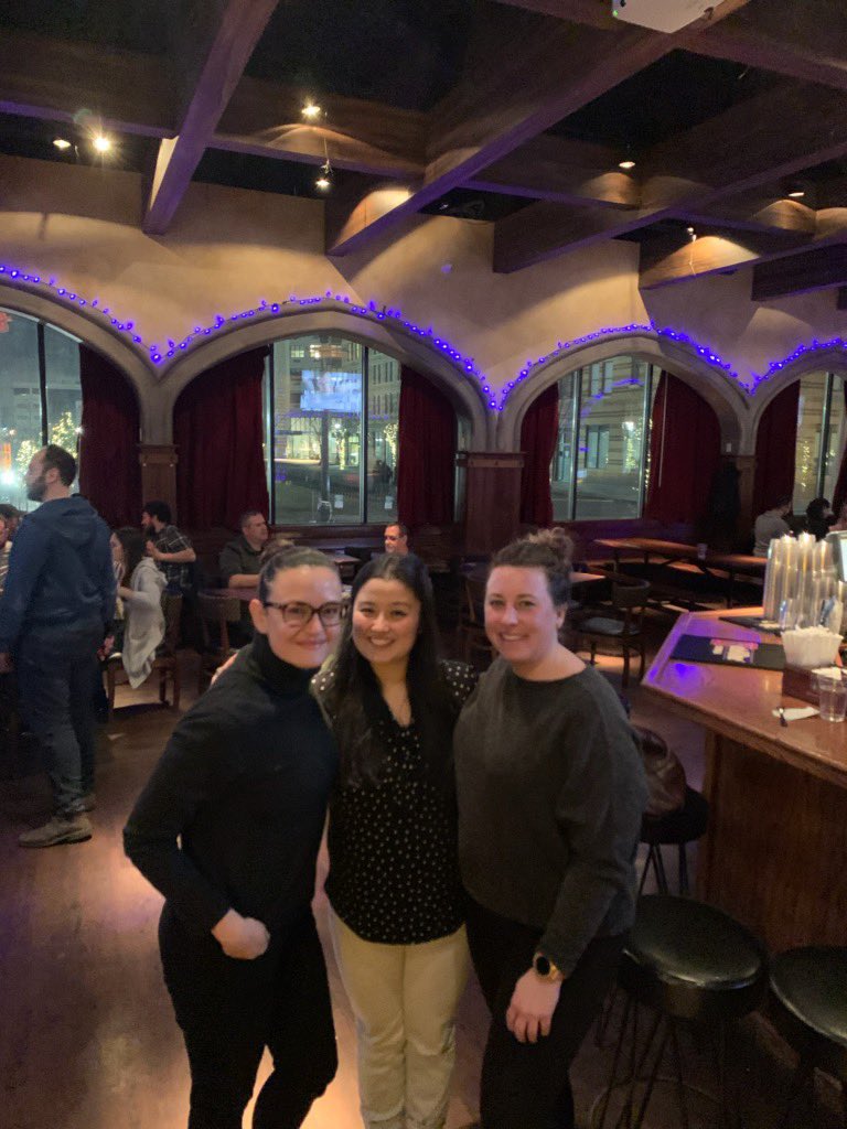 CybEWRnetwork's tweet photo. @ssimonson10 @sarahmarysia @RenaeTiffanie team building session after a long day at work 🤔 best idea ever! Thank you, ladies, for a great time 🙏🏻❤️ #EWRtogether #weareunited https://t.co/01US8nEe1l