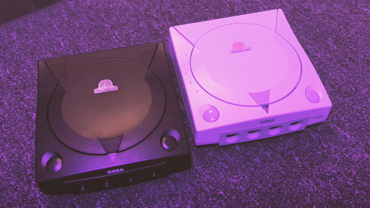 SuperRetroCity's tweet photo. The Next Stage of the Dreamcast Mod has Arrived! This is hands down the prettiest Translucent Black Dreamcast Shell I have ever seen! Photos don’t even begin to do this thing justice!
#sega #dreamcast #translucentblack #customshell #retro #gaming #gamer #retrogaming #retrogamer https://t.co/HRXPZCGk4J