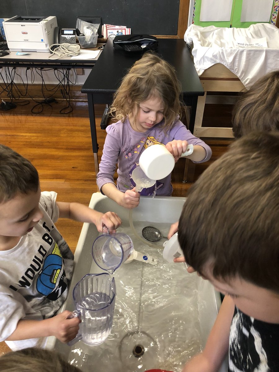 Scientists hard at work!