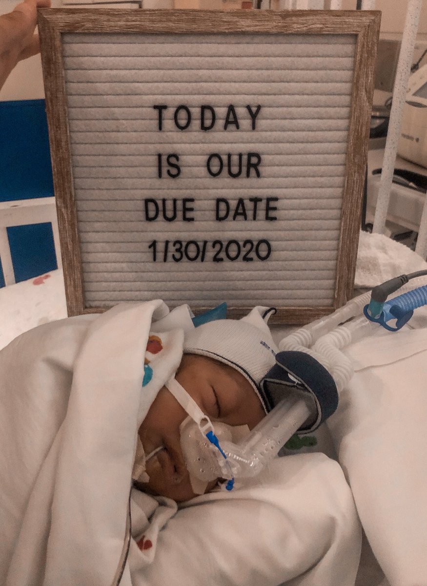 asialbx's tweet photo. Cheers to being full term 🥂 86 days in the NICU down. Now hurry home!! https://t.co/DkGc0k5mZX