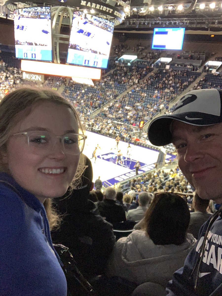 spencerfluhman's tweet photo. #GoCougs #BYUhoops #imlovinitBYU section 6, row 21, seats 11-12 https://t.co/TCS7LIcUml