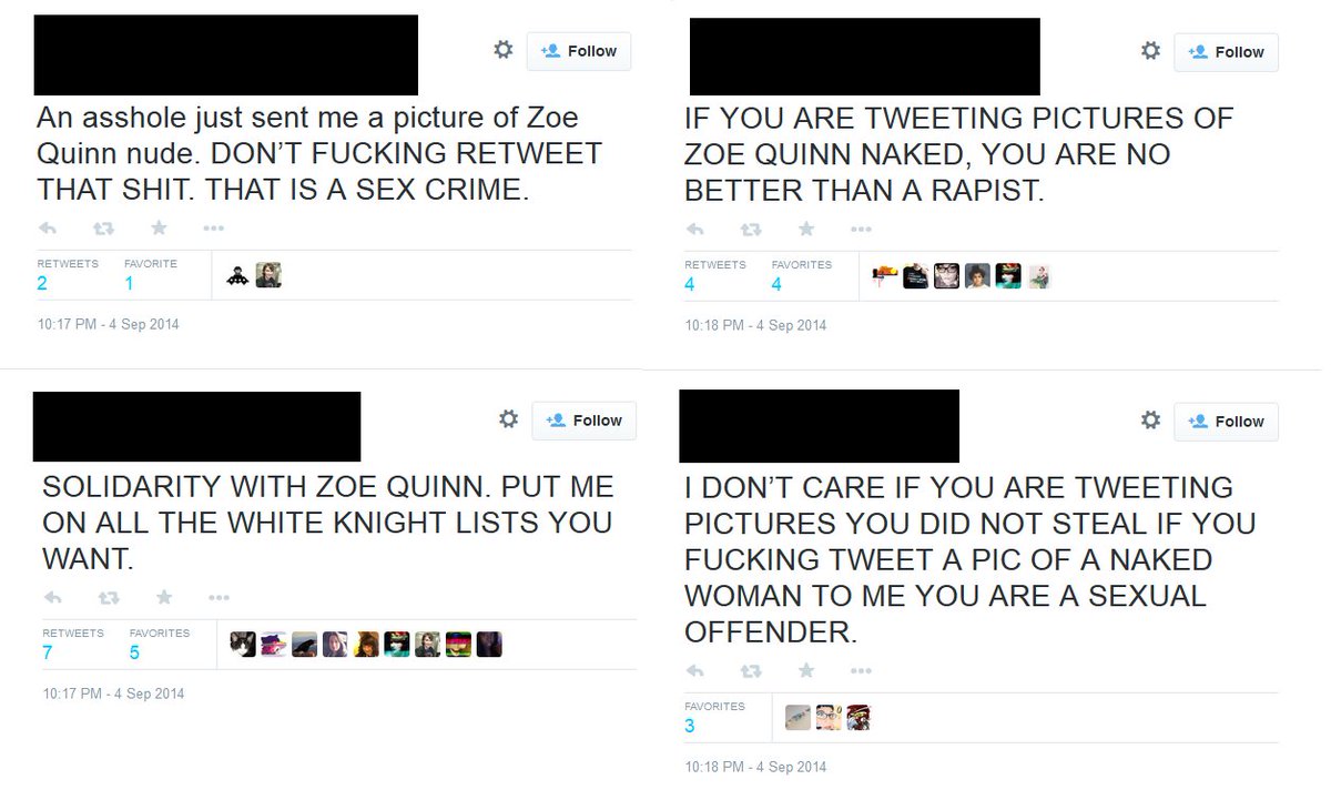  #GamerGate Trivia - Part 10: The CBC once claimed that a young woman was attacked by  #GamerGate just for tweeting support for Zoe Quinn when what actually happened was that she had a meltdown when someone sent her one of Quinn's nude pics and verbally abused GGers for 45 minutes.