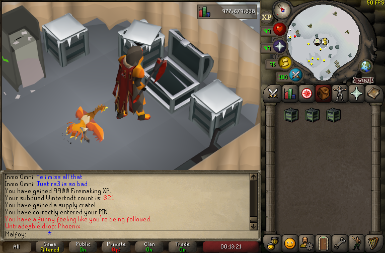 Pet #42: Phoenix - 28.1m xp