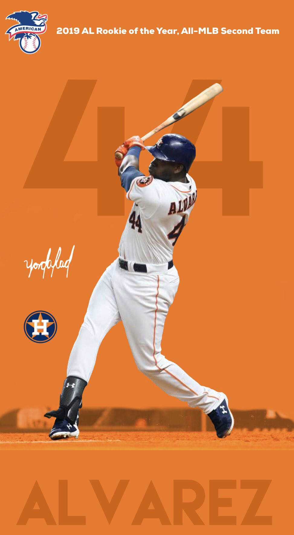               on X: "Yordan Alvarez wallpaper (made by me) for ...