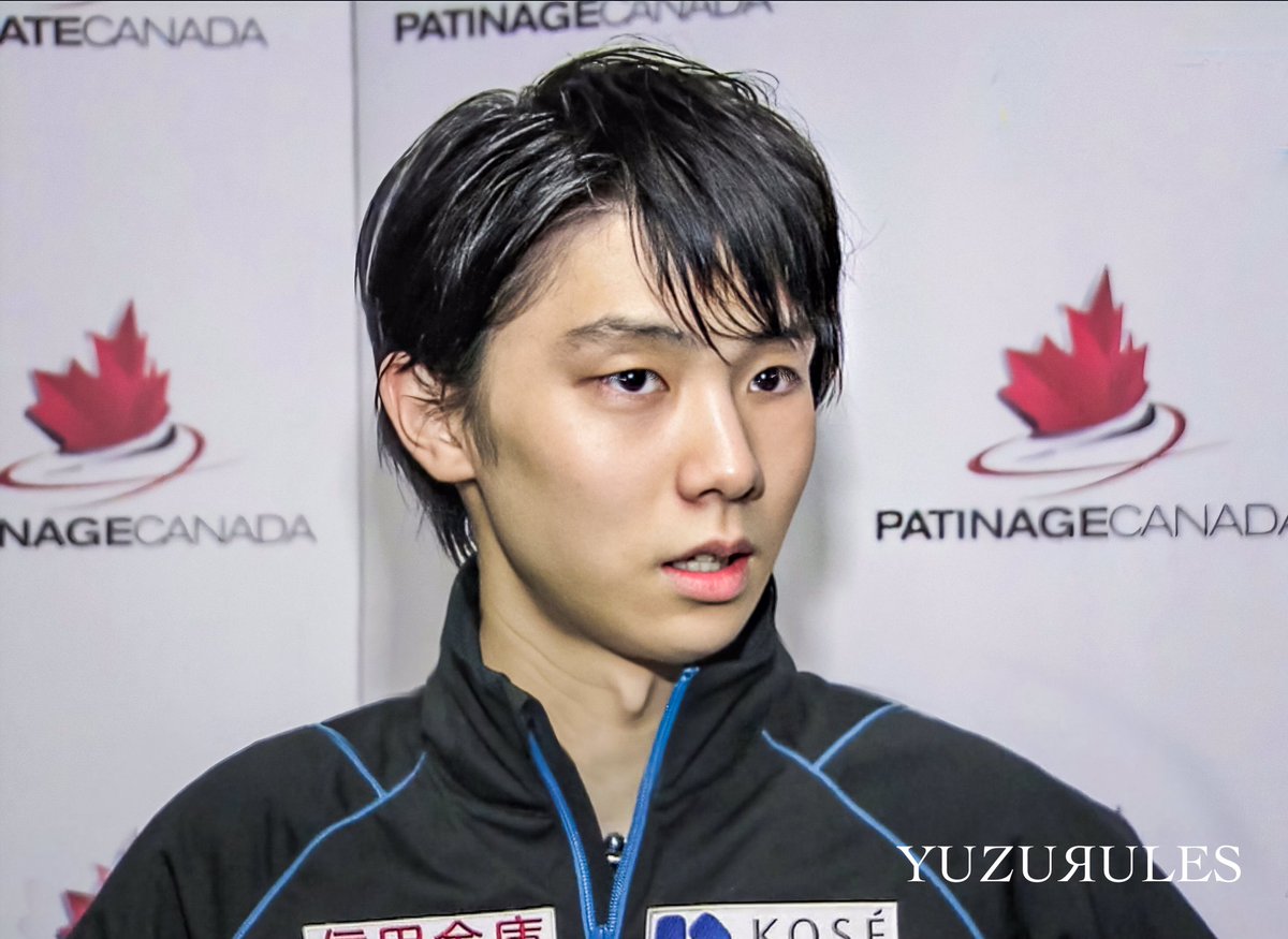 YuzuRules's tweet photo. Screenshot of Zuzu’s interview right after he finished his sp “LGC” (in white) and landed the historical 4Lo during #ACI2016 #YuzuruHanyu #羽生結弦 https://t.co/eWrzQh3K6L