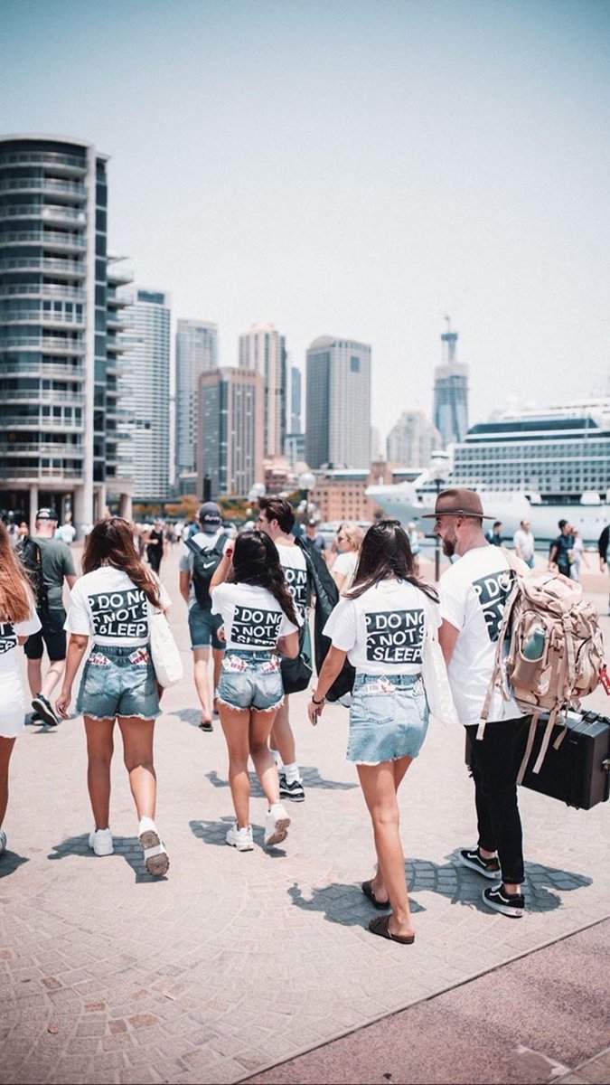 Good morning! Sydney @DoNotSleepibiza crew out in full force ahead of the show at Green Wood Hotel tomorrow with <a href="/DariusSyrossian/">Darius Syrossian</a>, <a href="/SidneyCharlesM/">Sidney Charles Music</a> , <a href="/joshbutlermusic/">Josh Butler</a> &amp; Parker #sydney #donotsleepibiza #ibiza #ibiza2020