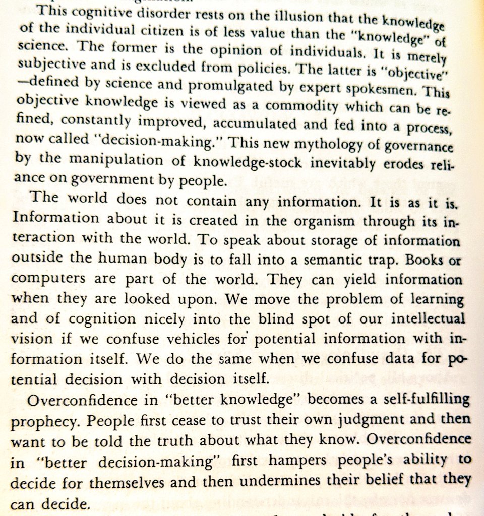 Top of page 86 in Tools for Conviviality