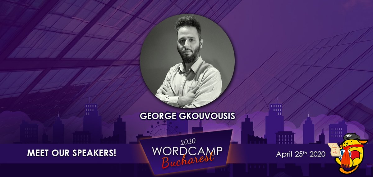 Get to know more about <a href="/ggloveswp/">George Gkouvousis</a> , talking about "WordPress and PageSpeed Insights".

👉 2020.bucharest.wordcamp.org/2020/01/31/get…

🎟 Get tickets at: bit.ly/wcbuc2020ticke…
...
#pagespeedinsights #wordpress #wordcamp #bucharestwordcamp #wcbuc #wcbuc2020