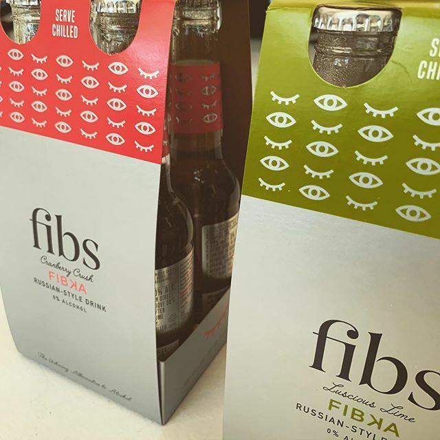 Fibka is the new slightly Russian, very non-alcoholic and totally vodka flavoured drink by <a href="/drinkfibs/">DrinkFibs</a> designed by <a href="/haumannsmal/">Haumann Smal Design</a> #labeldesign #lime #cranberry #nonalcoholic #haumannsmal #drinkfibs #southafrica #alcoholfree #fourpack ift.tt/36DqihS