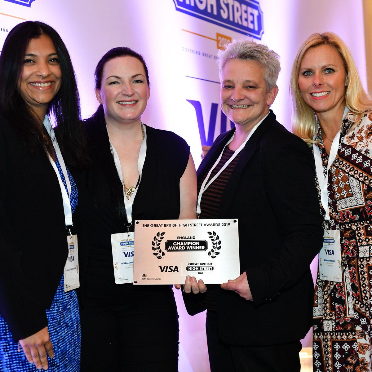 TheGBHighSt's tweet image. Proudly presenting our Champion High Street Award winners! Congratulations to Belper, Treorchy, Prestwick and Newtownards. 🎉 #MYHIGHSTREET
