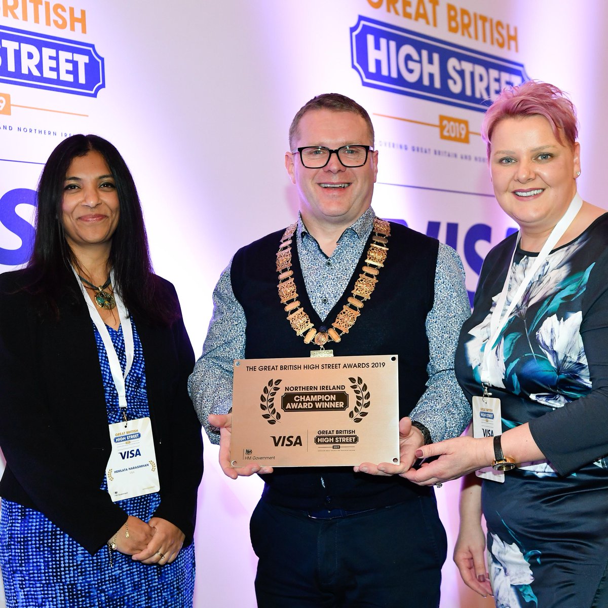 TheGBHighSt's tweet image. Proudly presenting our Champion High Street Award winners! Congratulations to Belper, Treorchy, Prestwick and Newtownards. 🎉 #MYHIGHSTREET