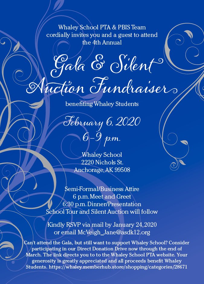 whaley_ap's tweet image. Join us next Thursday, February 6th @WhaleySchool @ASD_Info @ASD_SEP @DrDeenaBishop We want to share the awesome things we are doing. Free event, full meal, live band, student speakers, and a live and silent auction. Bring a friend! RSVP with this link: docs.google.com/forms/d/e/1FAI…