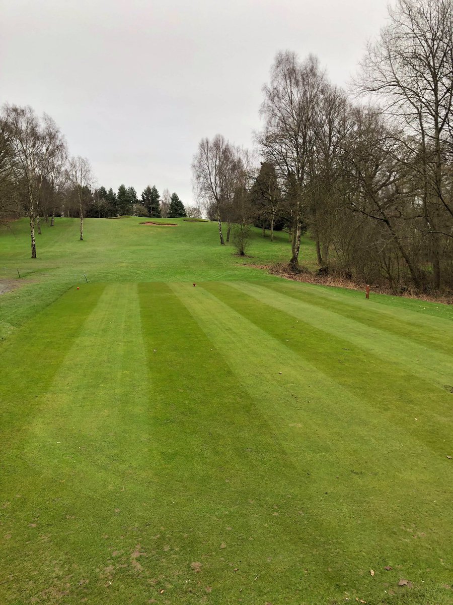 OswestryGC's tweet photo. Morning all

So a nice dry day yesterday and boy did the lads make use of it!

All greens were sarel rolled and cut, 

All tees brushed and cut,

And more bunkers topped up with new sand 👍

#golf #golfcourse #greenkeeping #greenkeepers #shropshire #oswestry #shrewsbury #wrexham https://t.co/EZIMKrgtQ3