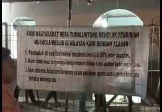AlissaWahid's tweet photo. Ini sudah masuk kategori Hate-Speech. Akibat dari mayoritarianisme di mana yang mayoritas merasa lebih berhak. Kemerdekaan beribadah sesuai agama/keyakinan adalah hak konstitusi. Negara harus menjamin &amp; melindunginya, termasuk bagi kelompok minoritas agama. https://t.co/hlZfM5lo6V
