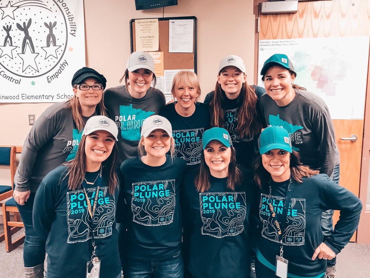 mschultzPLS's tweet photo. Meet @GrainwoodPLS Polar Plungers! Thanks for a successful hat day GW Staff and students! All money donated will go towards Special Olympics MN. ♥️ we take the plunge on the 15th! @PLSEA719 @isd719 #PolarPlunge #wearegrainwood https://t.co/lCC637pYYL