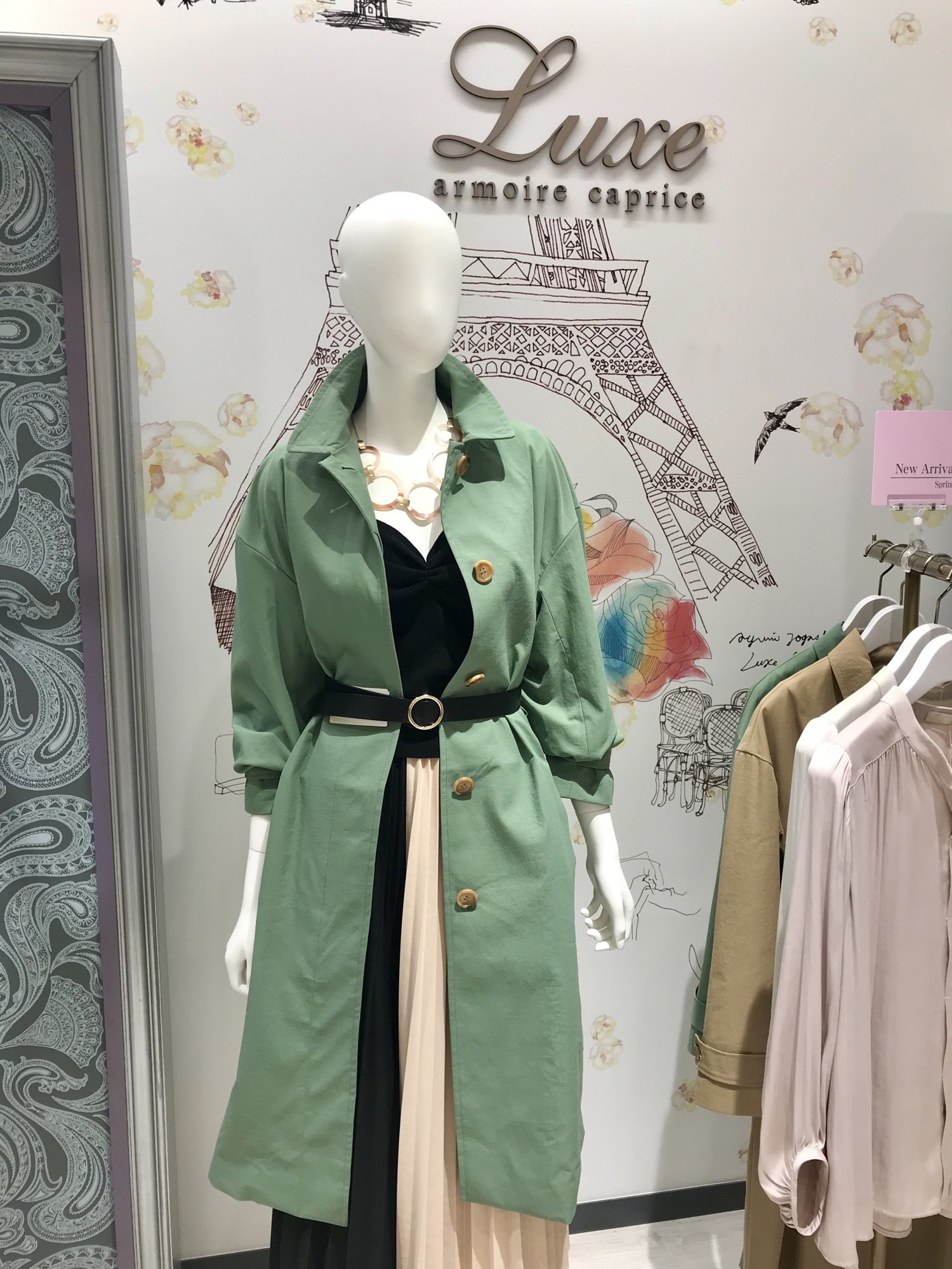 ラフェマラブーテ❤︎ロングコートarmoire capriceアーモワール