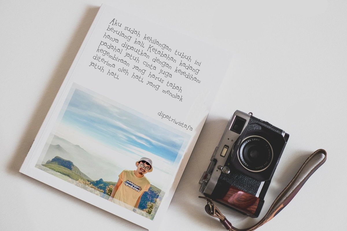 Kita selalu meyakini sebuah jalan akan menuju sesuatu. Lantas, jika tujuan adalah titik akhir dari perjalanan. Maka, kehilangan adalah titik akhir jatuh cinta.