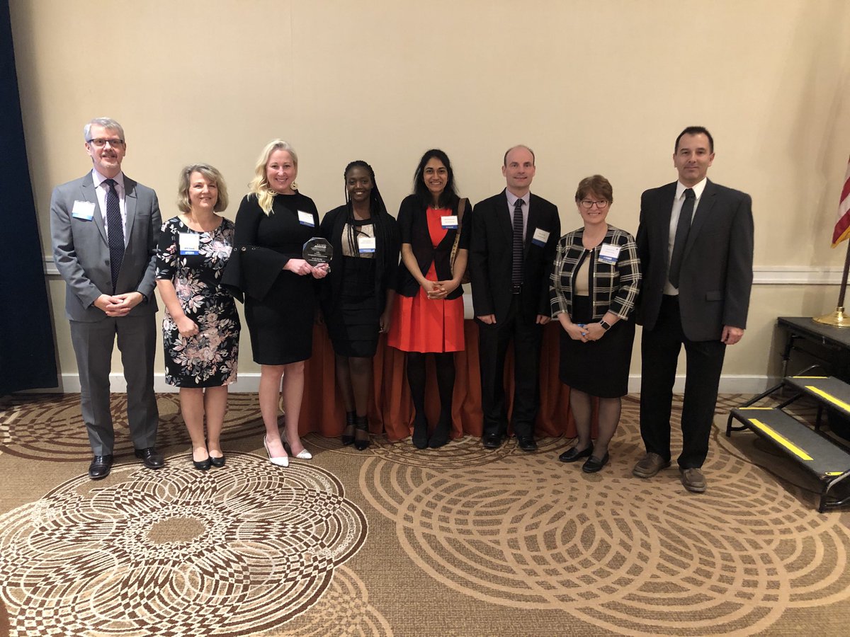 RDuarteJ4's tweet photo. Great evening of networking &amp; panel discussions. Kudos to ⁦⁦⁦@GannettFleming⁩ ‘s Brehan McBride and our transportation team for receiving the ⁦@WTSCentralPA⁩ Innovative Transportation Solutions Award for SR 322-B05/B06 Potters Mill Gap. #wtsgala #joinourjourney https://t.co/r1WKIgfl5j
