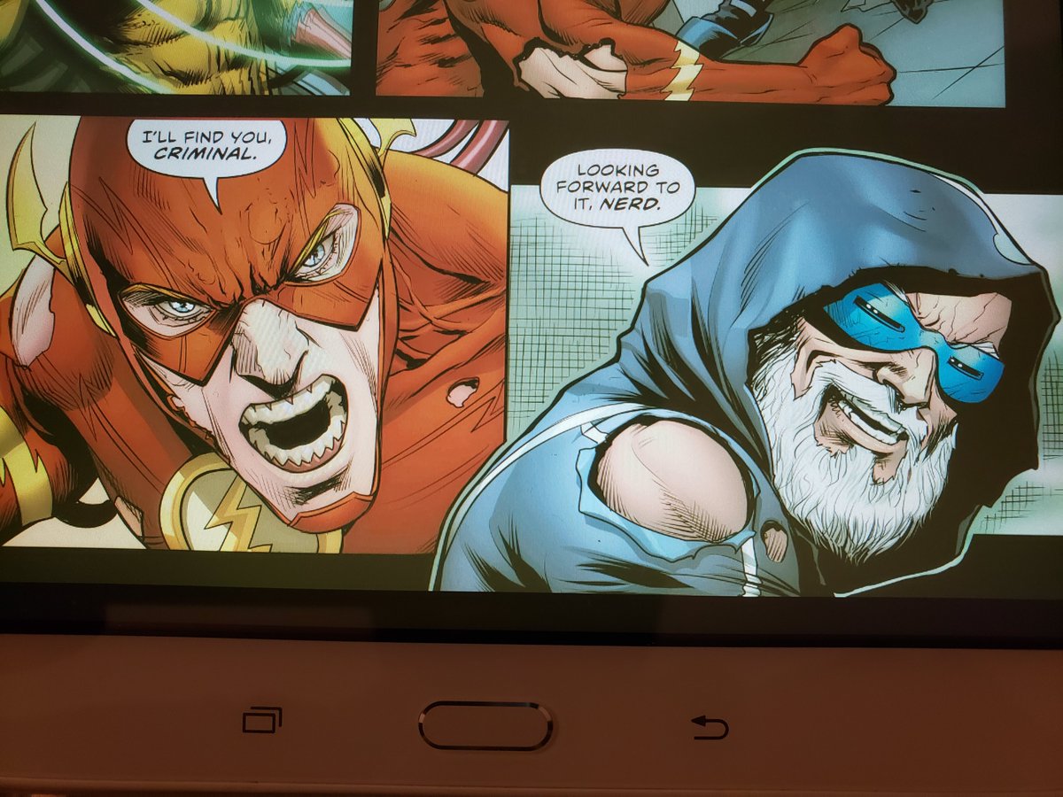 LetsTalkCold's tweet image. Is it just me or way Flash significantly better this week? Not saying it was great--but from where it HAS been...it was good. The Cold/Flash interactions were great. Loved this panel