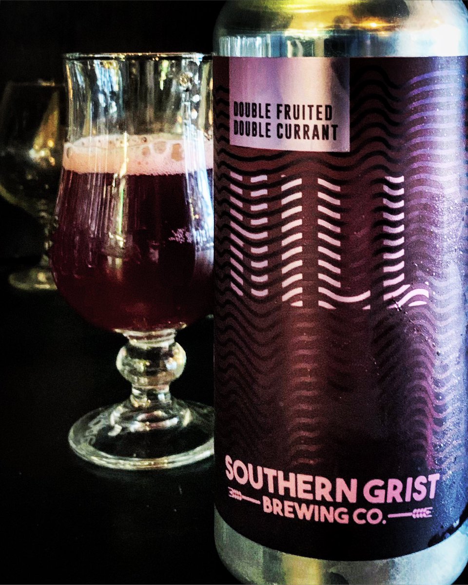 BEERchitect's tweet photo. Set it in moulds, chill for an hour and you’ll probably have jello gigglers. @southerngrist “Double Fruited Double Currant” #doublefruit #redcurrant #blackcurrant #lactose #sourale #fruitbeer #tnbeer #craftbeer #beer Thanks @JBonillaFP! #hiccup! https://t.co/OiuTkxOESu https://t.co/ka6gAh0FxJ