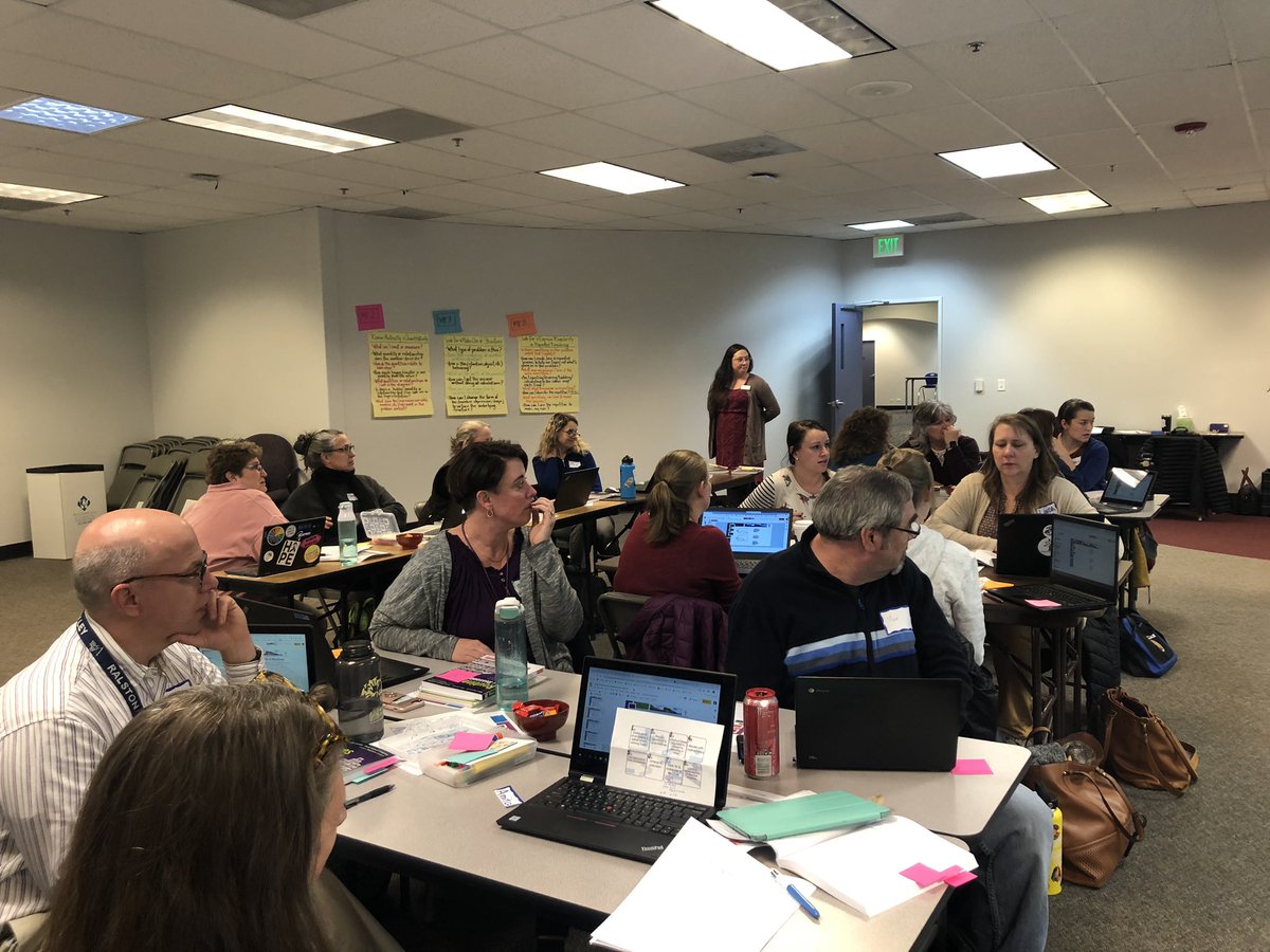 Jeffco_Math's tweet photo. Jeffco Sec Math Ts getting their Routines for Reasoning on! #connectingrepresentations #jeffcogenerations #jeffcomathinstruction #mathpracticesrock https://t.co/C7CPweipI2