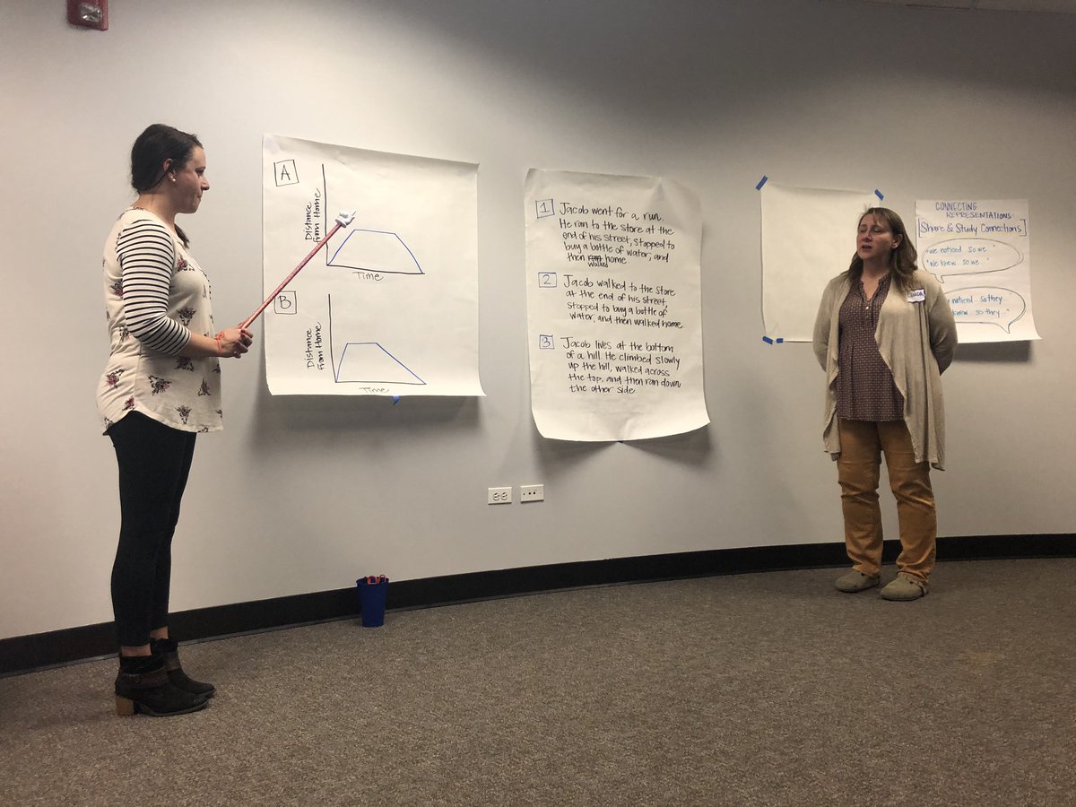 Jeffco_Math's tweet photo. Jeffco Sec Math Ts getting their Routines for Reasoning on! #connectingrepresentations #jeffcogenerations #jeffcomathinstruction #mathpracticesrock https://t.co/C7CPweipI2