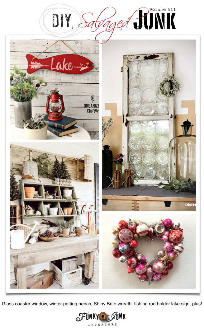 NEW up-cycled projects and a link party on the blog. Join in!

funkyjunkinteriors.net/2020/01/diy-sa…