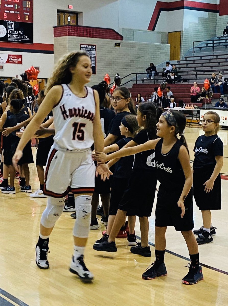 NeCaHiArt's tweet photo. The night you get to be on the court with your idols...❤️

#NothingBetter
#LadyCanes
#WeRNC
#SeniorNight https://t.co/18TtryXK3E