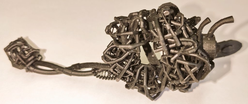 Daisuke Inoue @VRchat: Benthos (@dinouemt) on Twitter photo #Steampunk #dynein made by 3D printer #Form3 #Steampunk #dynein made by 3D printer #Form3