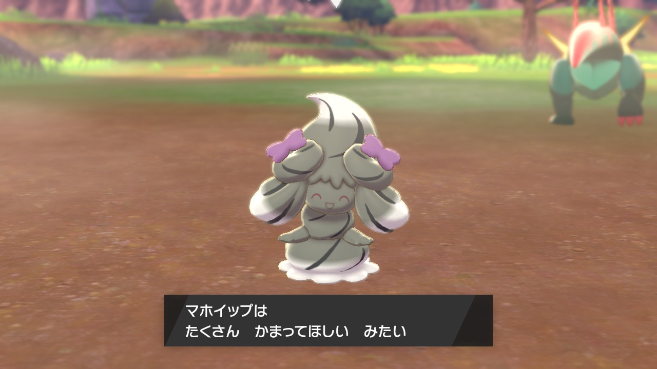めいちゃん めちゃくちゃタイミング良く リボンアメざいくとスターアメざいく が解禁されたので この前生まれた色違いマホミルちゃんにリボンアメざいくを使ってみました 可愛いねー W ポケモン剣盾 色違いマホイップ T Co I1zrklbqbu Twitter
