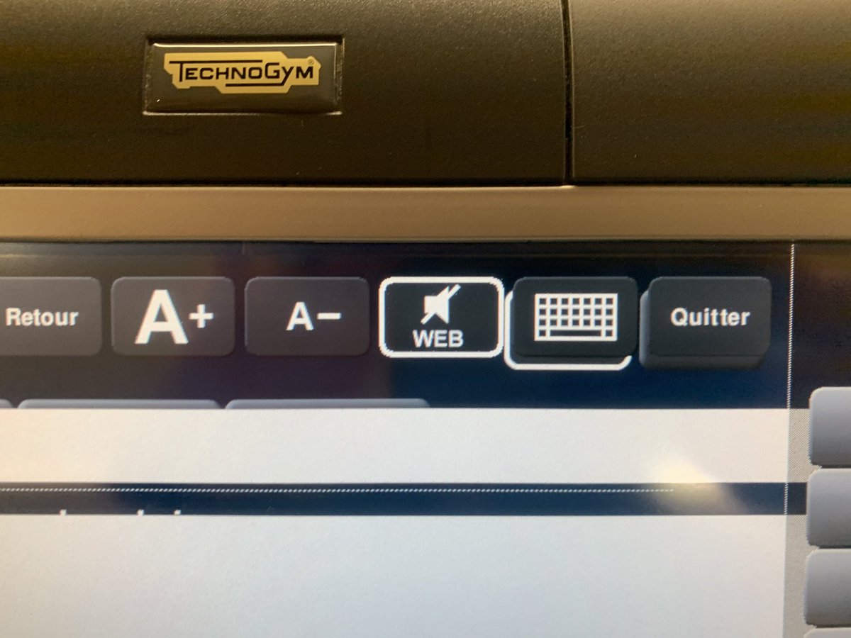 i_Virtualize's tweet photo. Maybe I need to switch my treadmill to French. The quitter button made me stay on at least 5 extra minutes https://t.co/ao6N4UwBtD