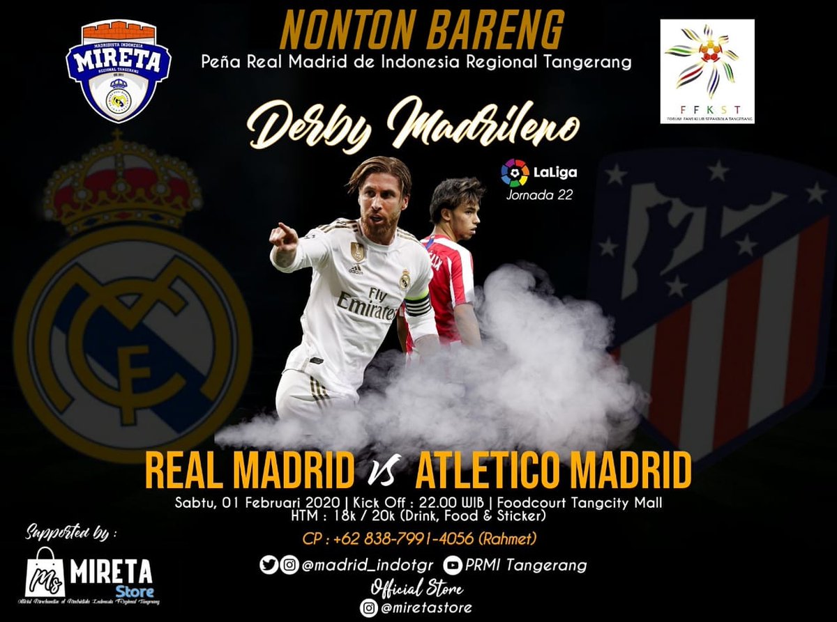 Aman kan puncak Klasmen! 🔥
Info lebih lanjut Kontak CP
#madridista #tangerang #