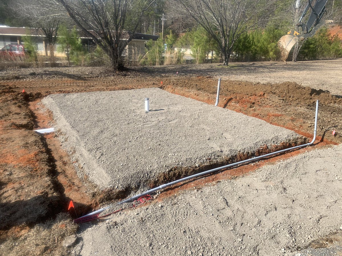 zachyow's tweet photo. Exciting day for Tishomingo County Master Gardeners, breaking ground on their Greenhouse Project. Thankful for such a great group of volunteers to work with and a board of supervisors that are supportive of our Extension efforts. #MSUext https://t.co/3iipA0Fn4i