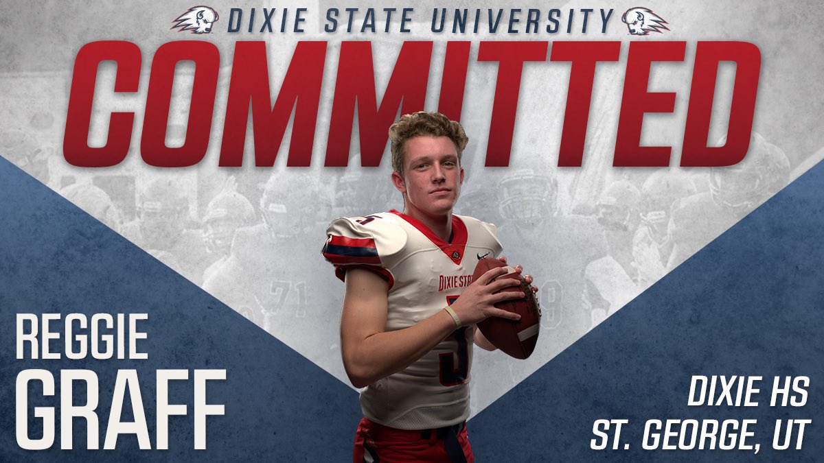 Thank you to all the coaches and teammates who have got me to this point, as well as my parents for being the best supporters in all I do! I’d like to announce that I will be continuing my academic and athletic career to Dixie State University! <a href="/CoachPPeterson/">Paul Peterson</a> <a href="/Dixie_Boosters/">Dixie High Football-SGU</a>