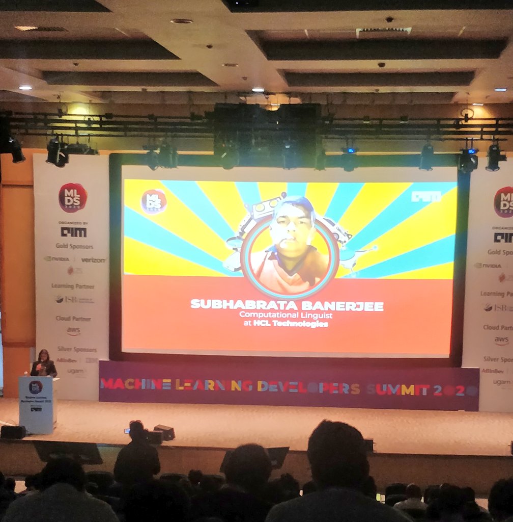 devmaduri's tweet photo. A talk on Localization in India and indian origin languages

@Analyticsindiam #mlds2020 
#nlp
#MachineLearning https://t.co/RR5rxVclzE